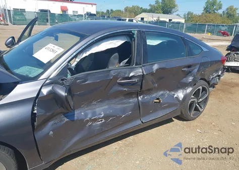 2018 Honda Accord Sport из США, поврежденный, VIN 1HGCV2F33JA052750